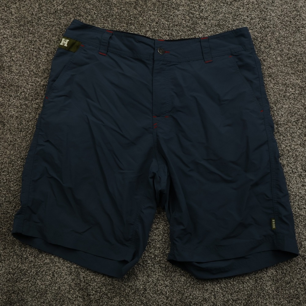 Howler Brothers Men's Navy Blue Hybrid Shorts